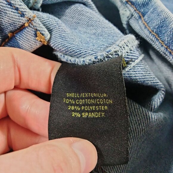 House of Harlow 1960 Nicole Richie Denim Mini Dress Long Sleeve Western Size 2 - Picture 7 of 7